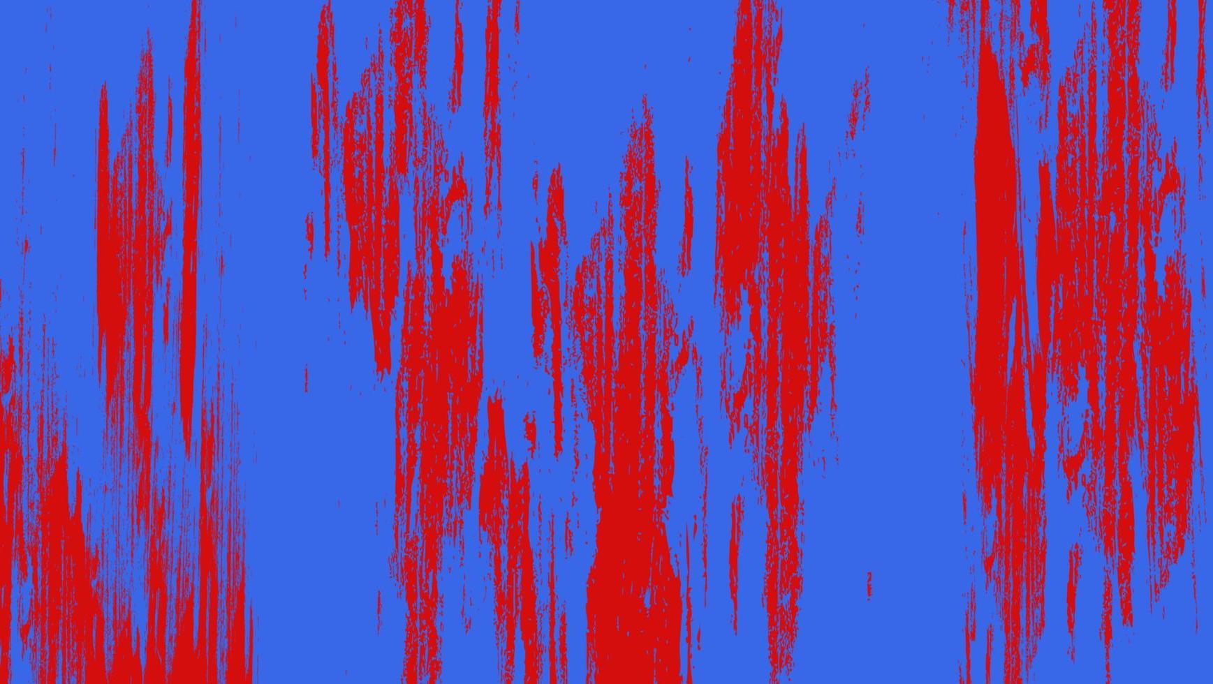 fundo de textura grunge de arranhão vermelho e azul brilhante abstrato vetor