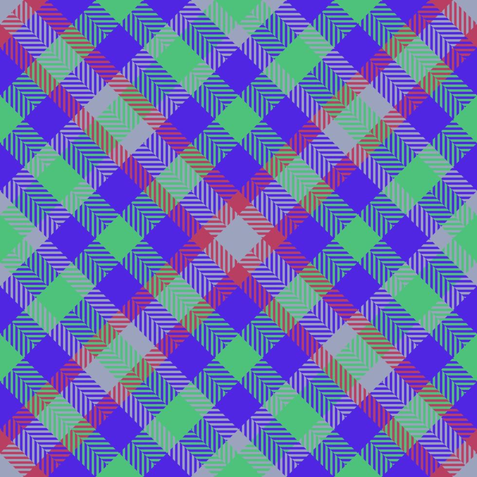 verifique o padrão de vetor. textura têxtil de fundo. xadrez sem costura de tecido tartan. vetor