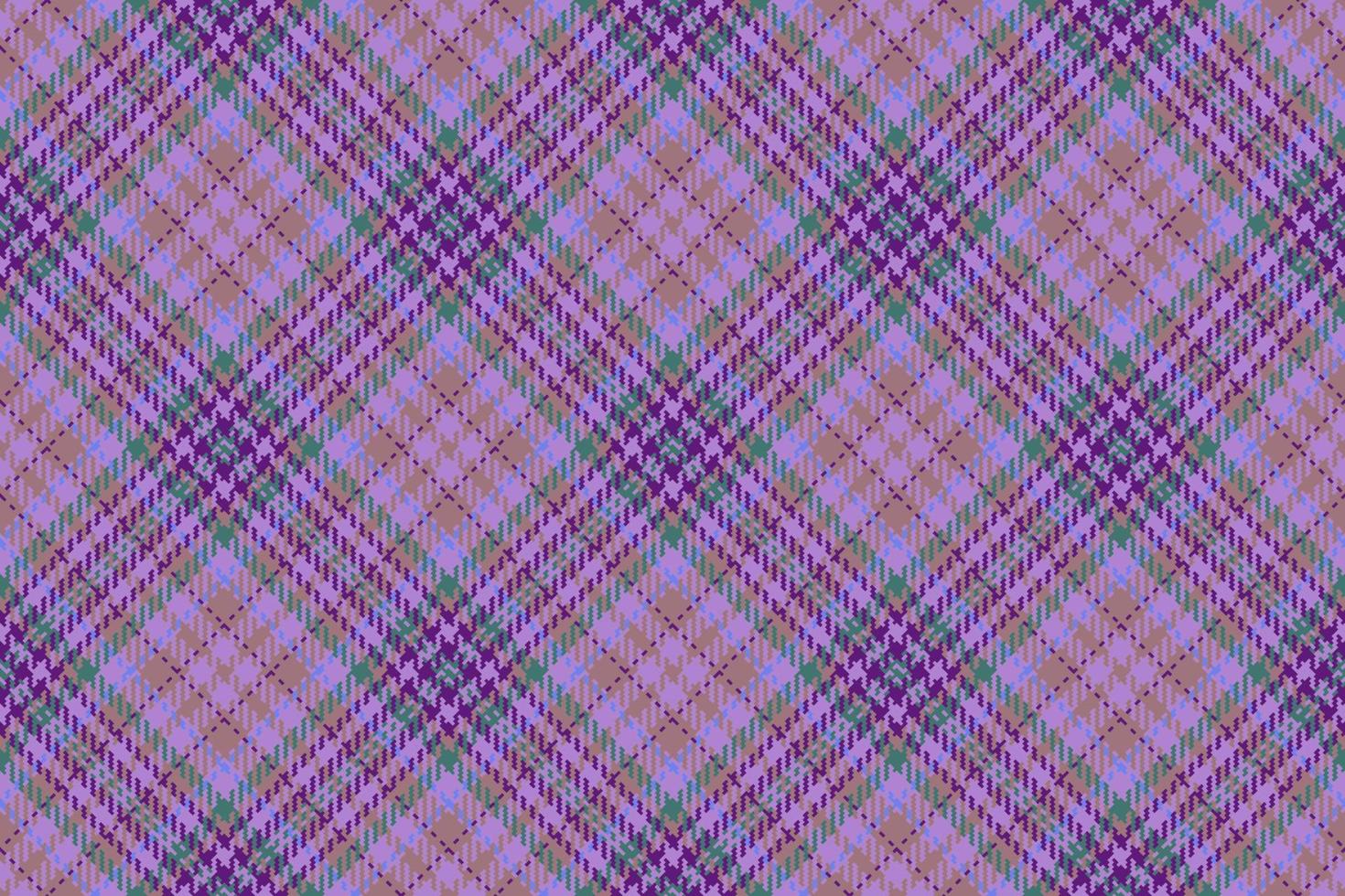 padrão xadrez têxtil. fundo de vetor de tecido. textura tartan verificar sem costura.