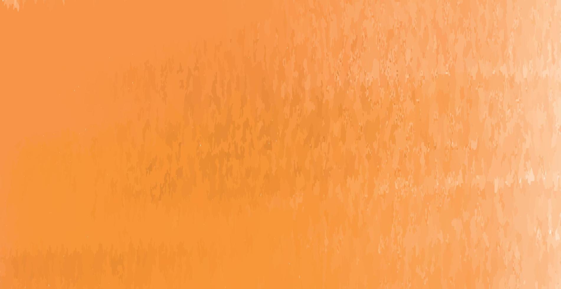 fundo de grunge abstrato de textura laranja amarela panorâmica - vetor