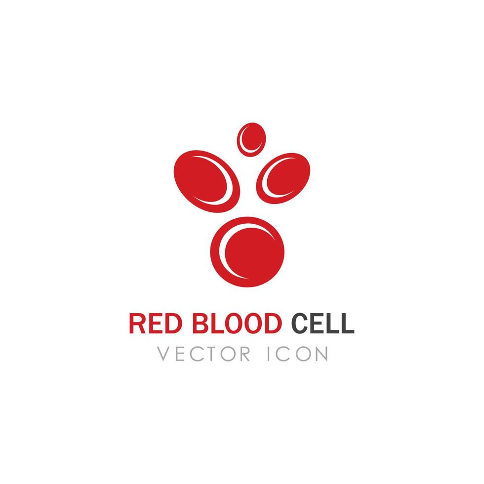 ilustração de ícone de vetor de logotipo de sangue