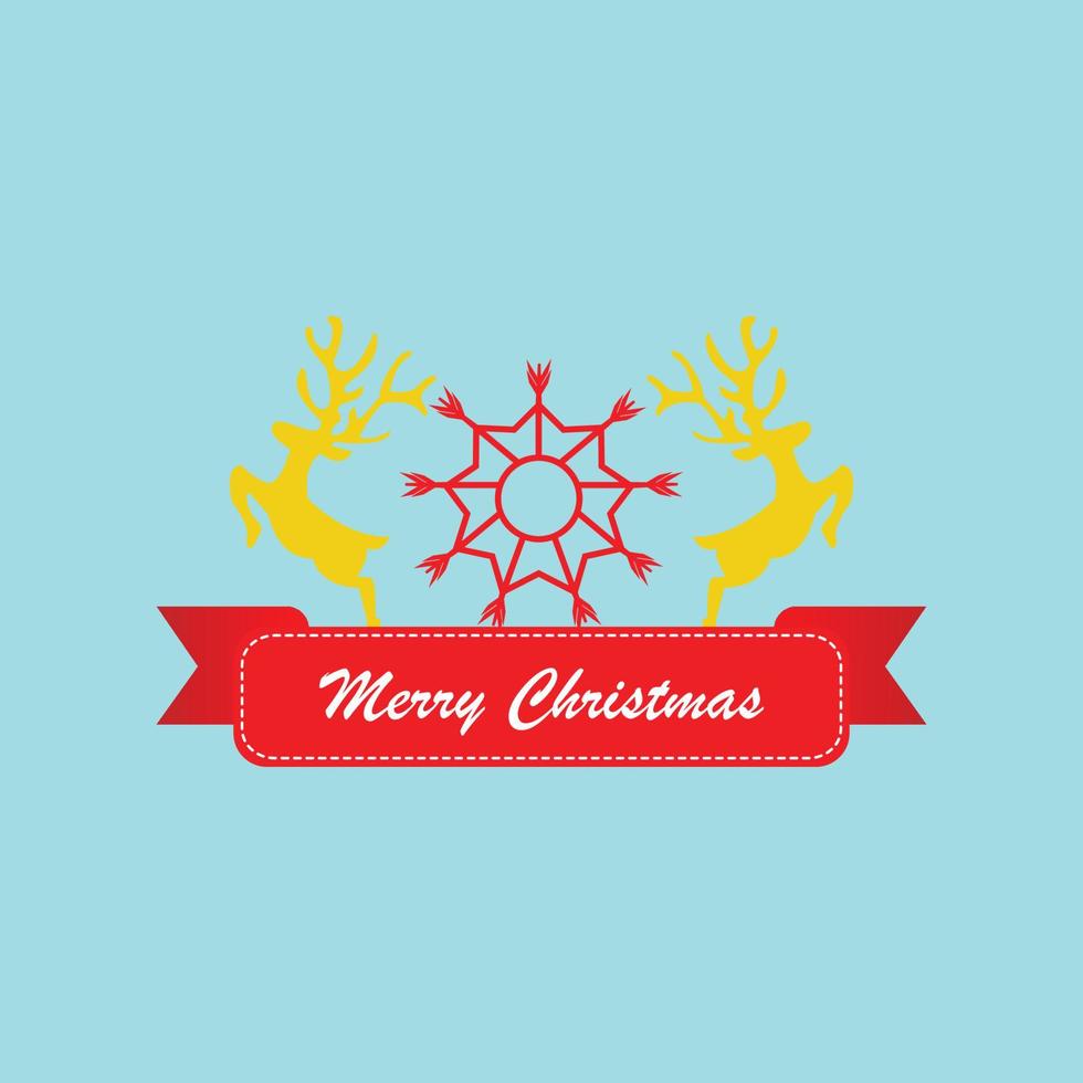 ilustração de imagem de design de logotipo de natal vetor