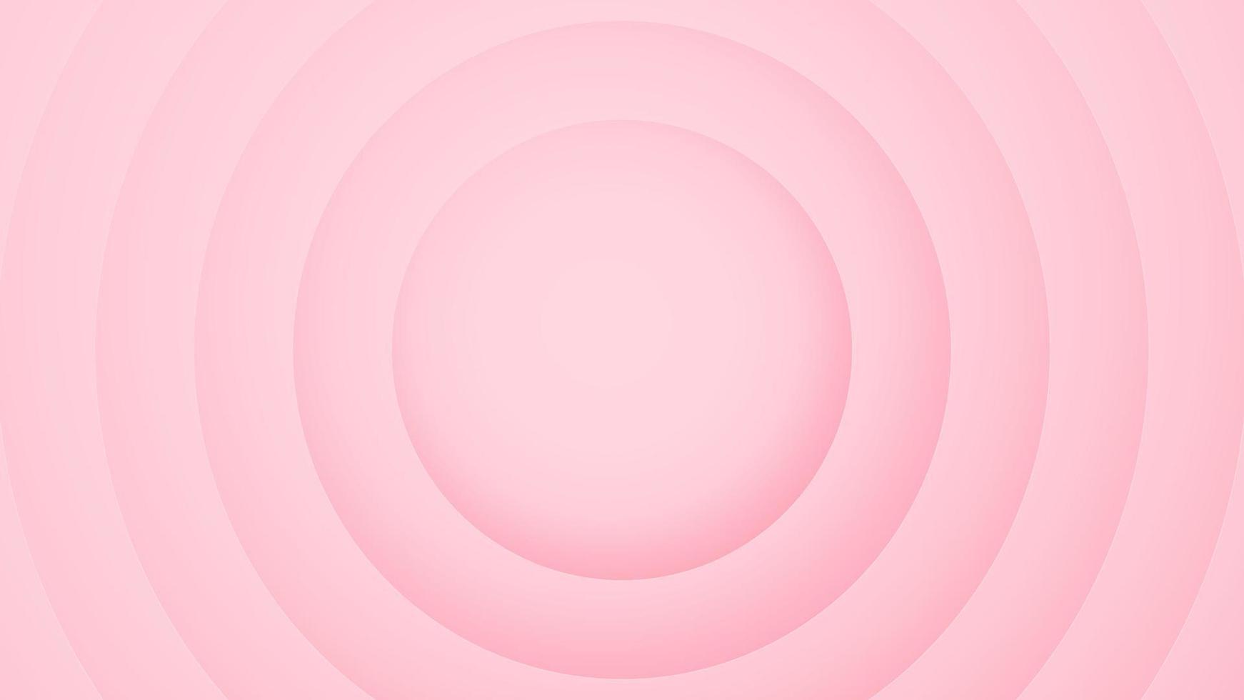 fundo rosa. desenho abstrato do círculo. ilustração vetorial. eps10 vetor