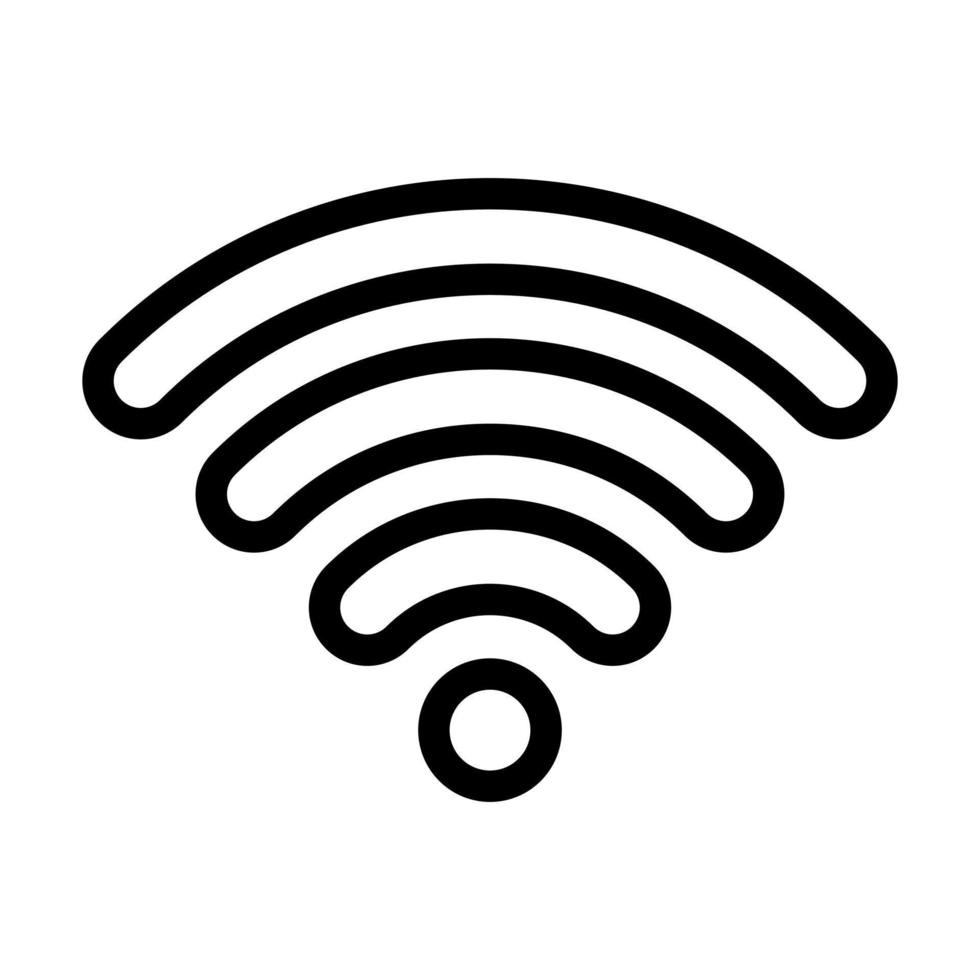 design de ícone wi-fi vetor