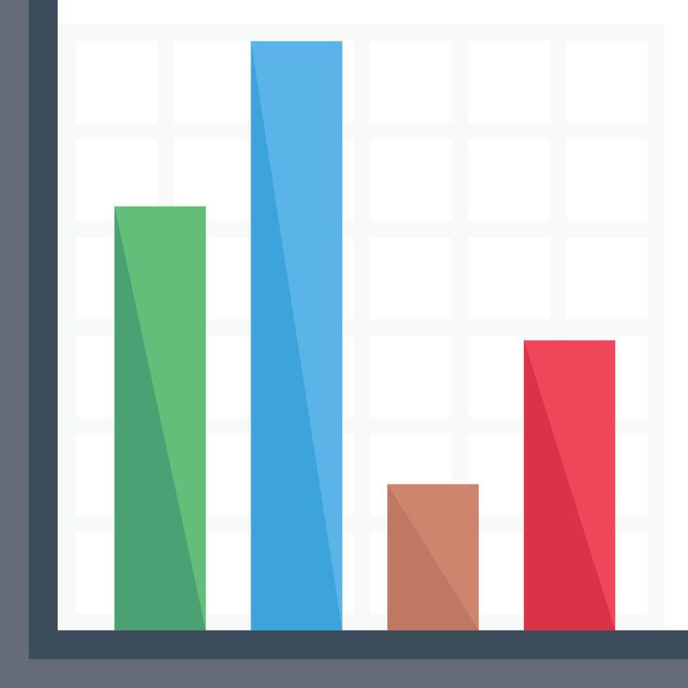 ilustração em vetor gráfico de barras em ícones de uma qualidade background.premium symbols.vector para conceito e design gráfico.