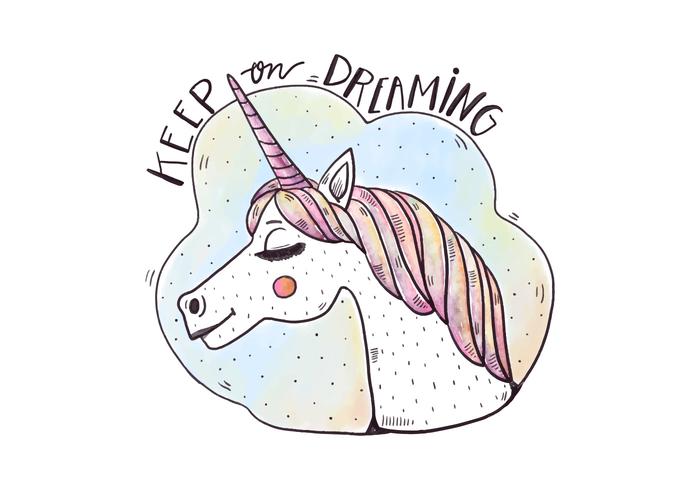 Ilustração Unicorn grátis vetor