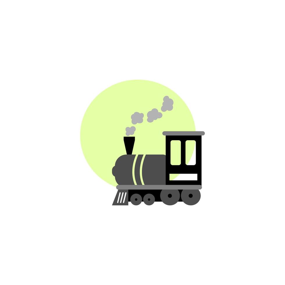 vetor de ilustração de ícone de trem