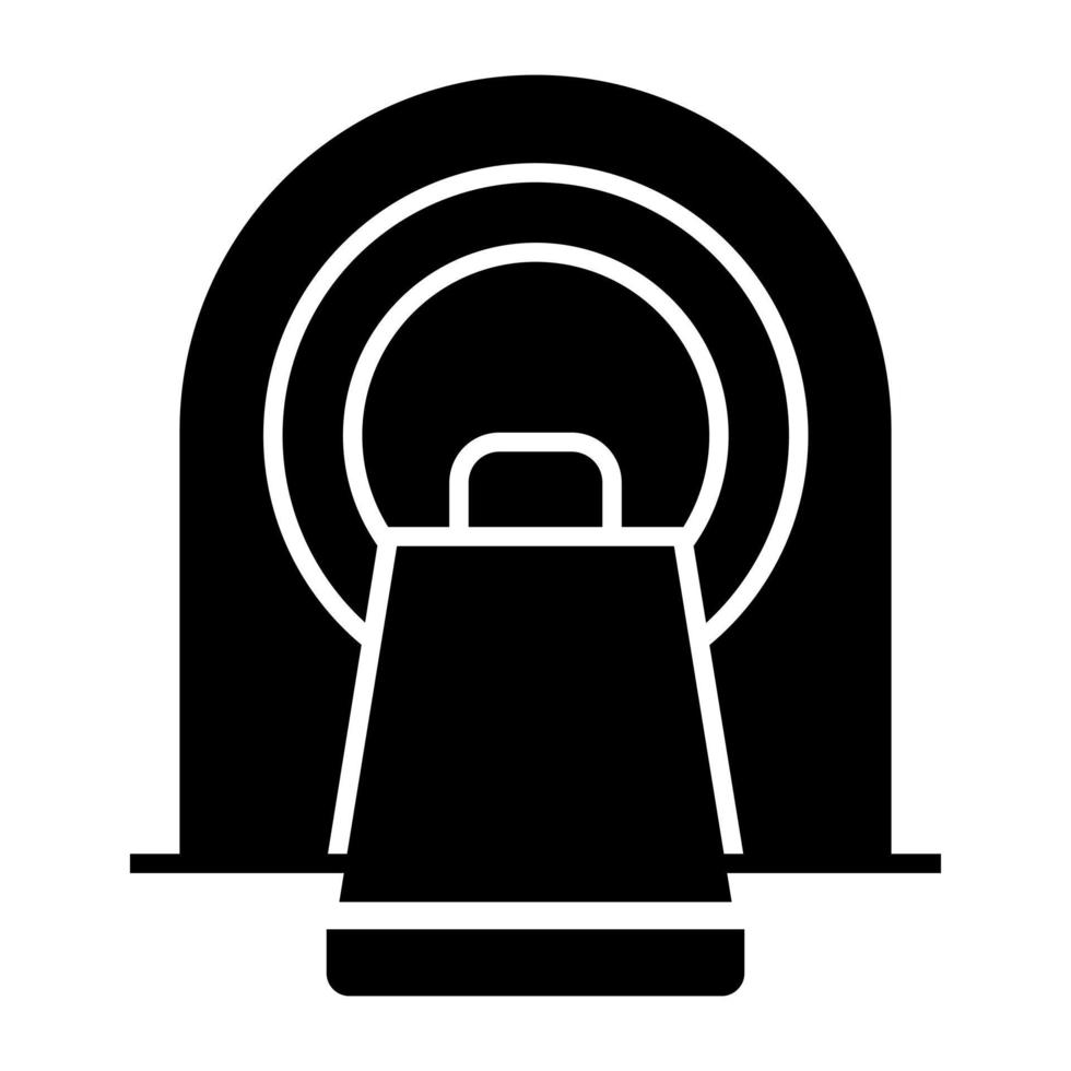 ícone de design perfeito de tomografia computadorizada vetor