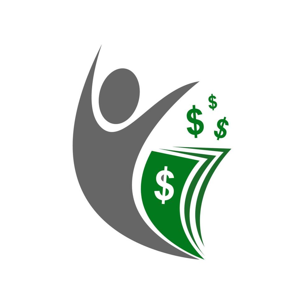 modelo de vetor de ilustração de design de ícone de dinheiro