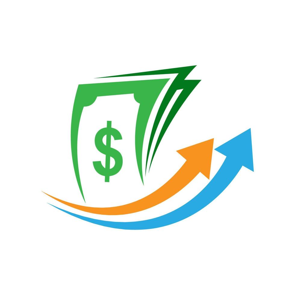 modelo de vetor de ilustração de design de ícone de dinheiro