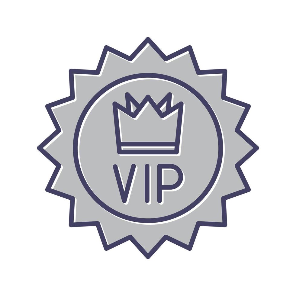 ícone de vetor vip