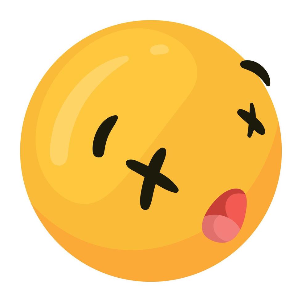 emoji estilo 3d cego vetor