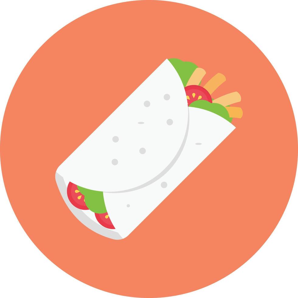 ilustração vetorial shawarma em ícones de uma qualidade background.premium symbols.vector para conceito e design gráfico. vetor