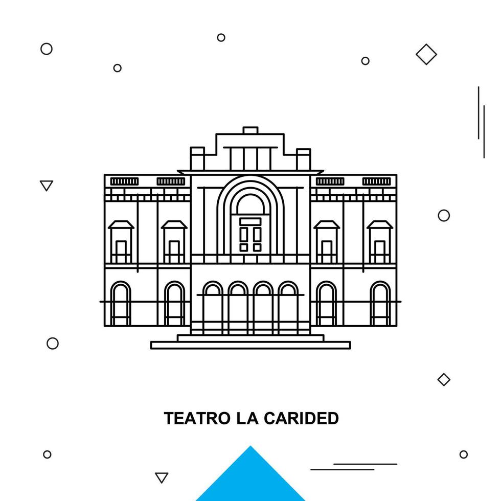 teatro la carided vetor