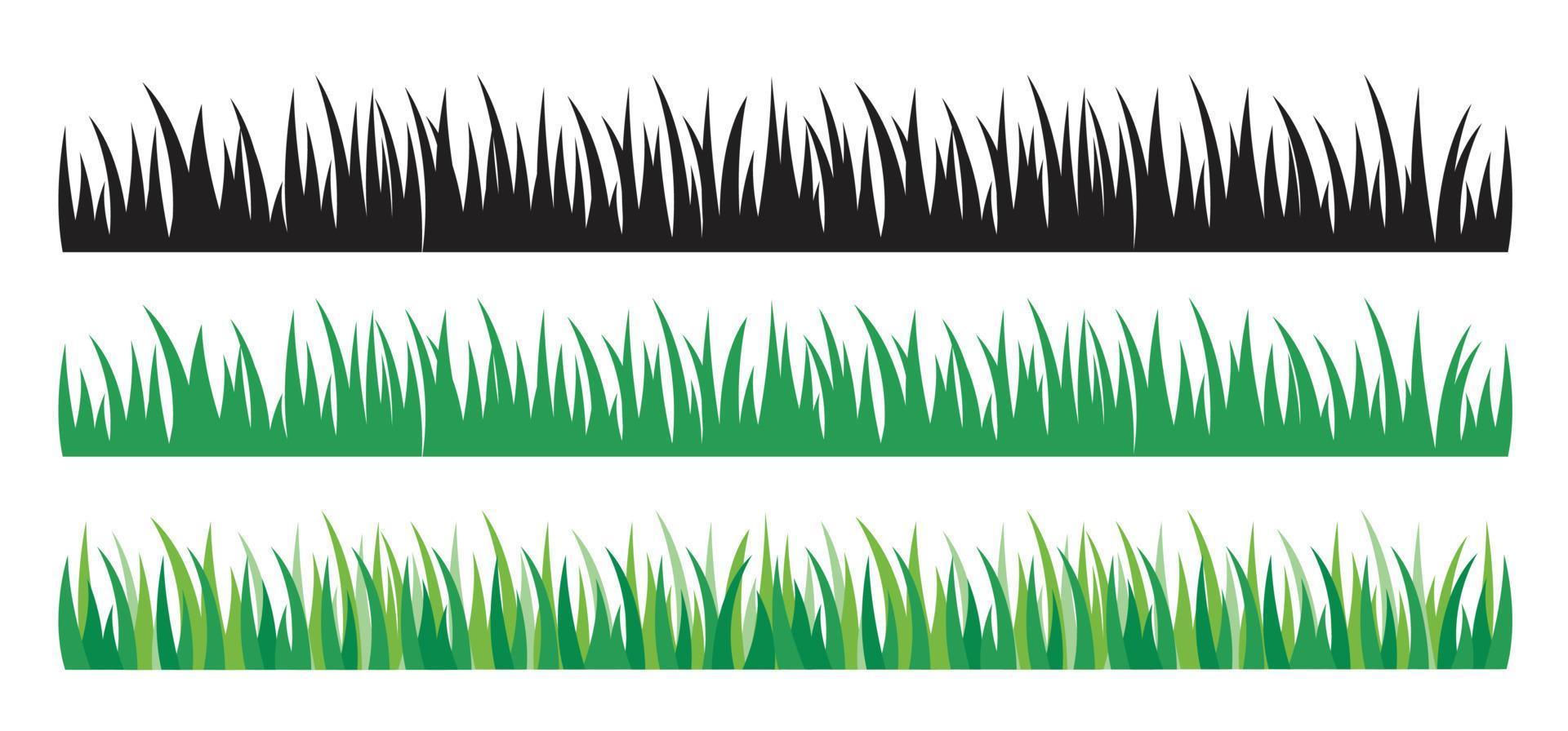 ilustração vetorial de bandeira de campo de grama vetor