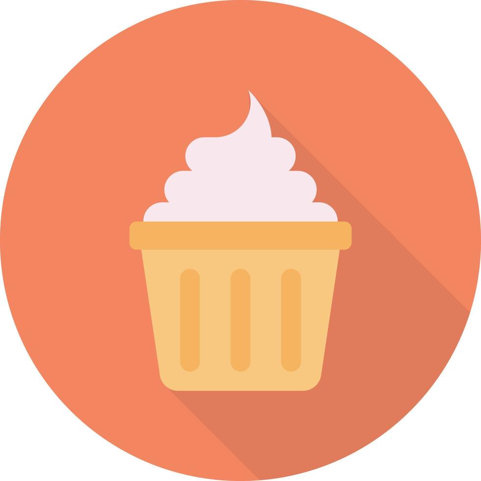 ilustração vetorial de cupcake em ícones de símbolos.vector de qualidade background.premium para conceito e design gráfico. vetor