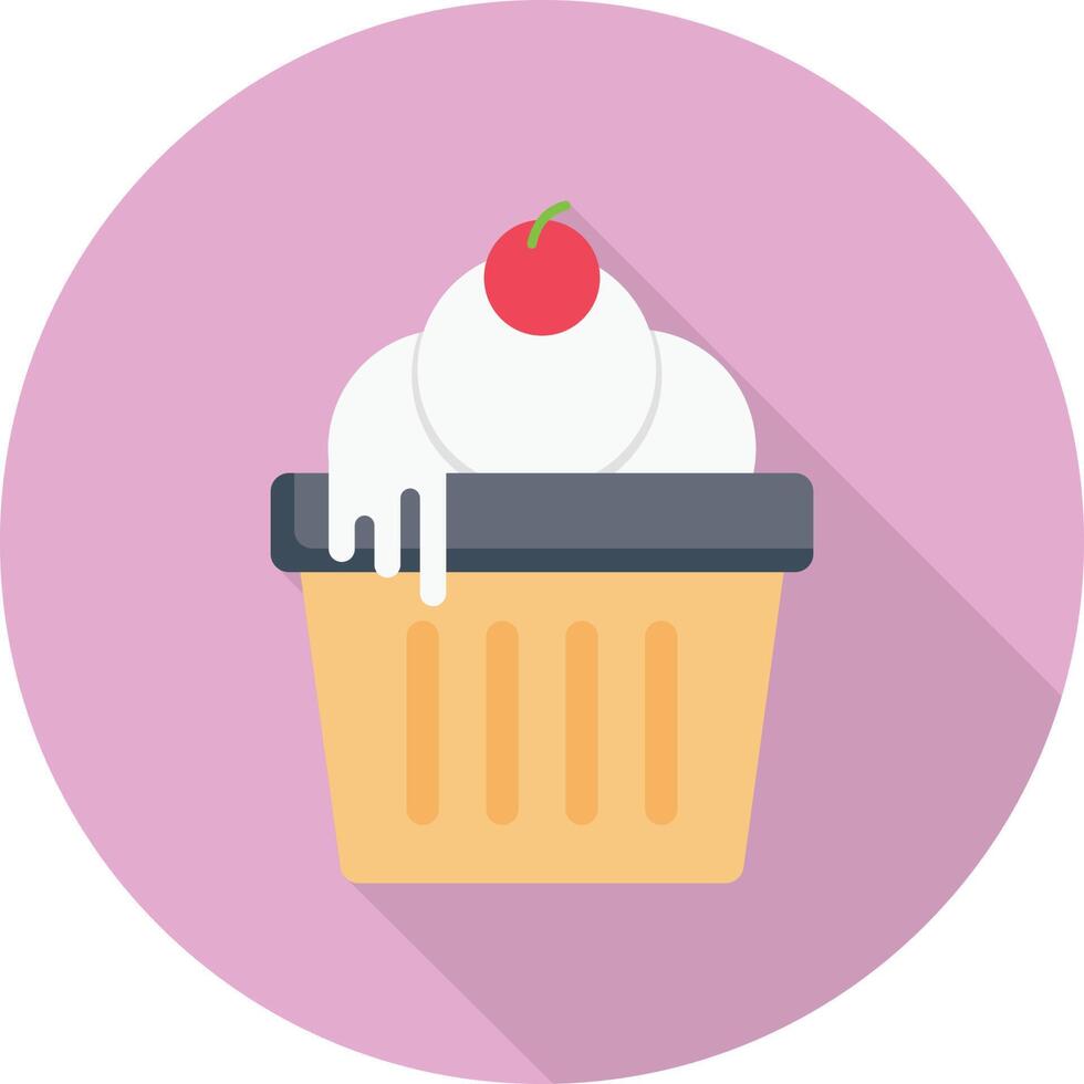 ilustração vetorial de cupcake em ícones de símbolos.vector de qualidade background.premium para conceito e design gráfico. vetor