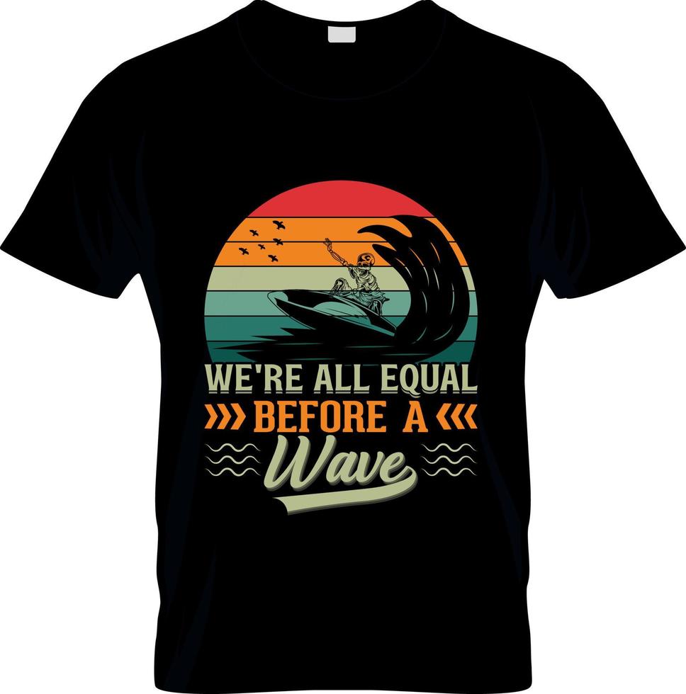 design de camiseta de surf, slogan de camiseta de surf e design de vestuário, tipografia de surf, vetor de surf, ilustração de surf