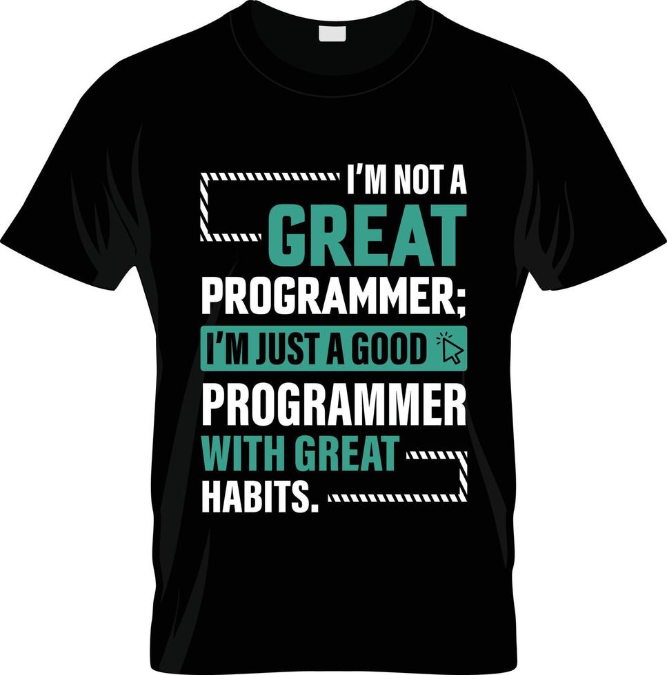 design de camiseta de desenvolvedor de software, slogan de camiseta de desenvolvedor de software e design de vestuário, tipografia de desenvolvedor de software, vetor de desenvolvedor de software, ilustração de desenvolvedor de software