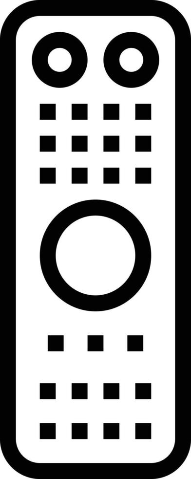 botão de sinal remoto wifi - ícone de contorno vetor