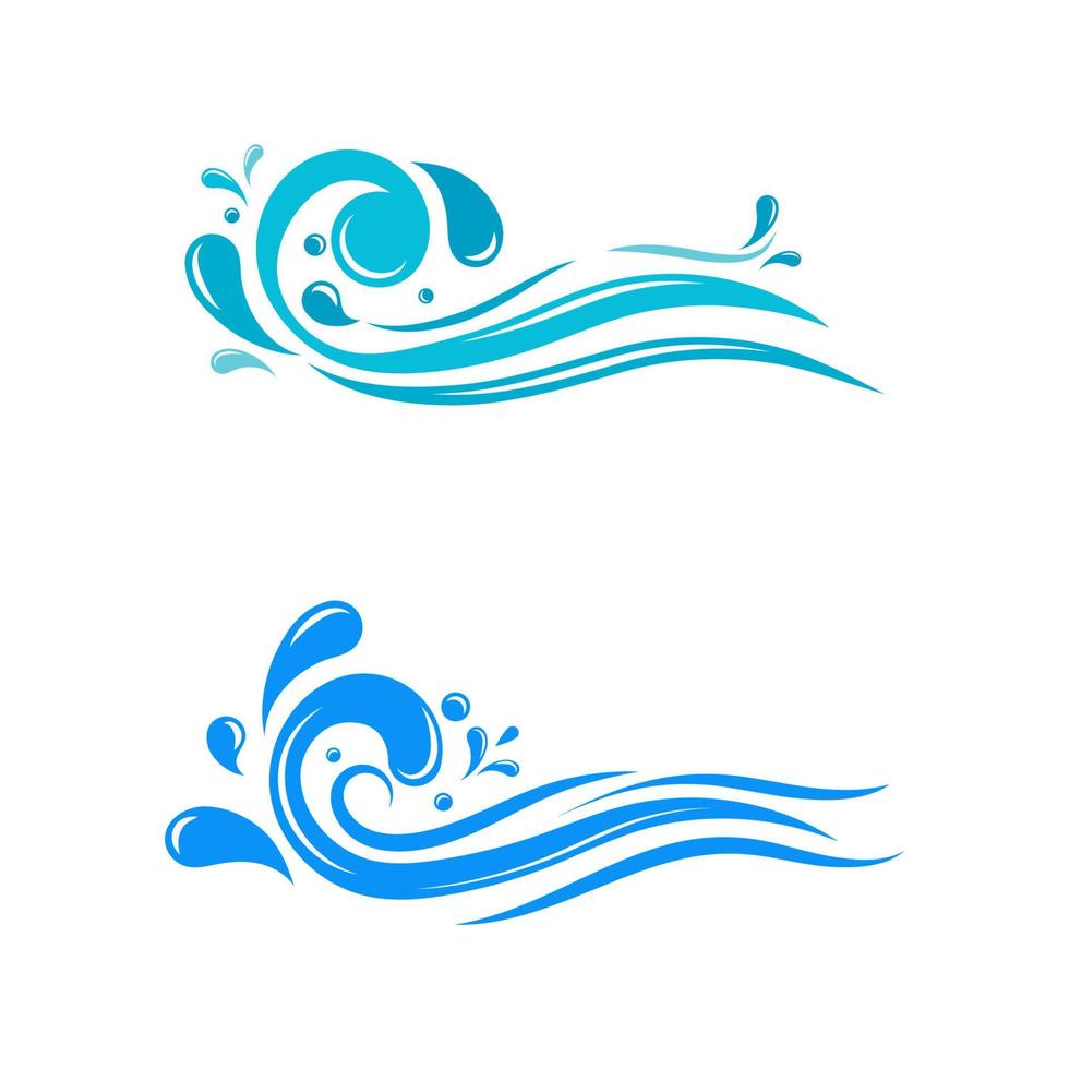 ilustração vetorial de ícone de respingo de água vetor