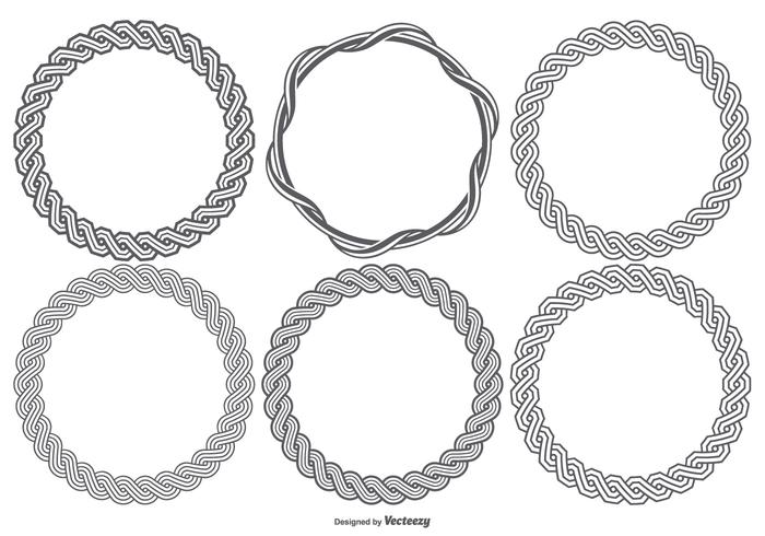 Coleção Frames Plait vetor