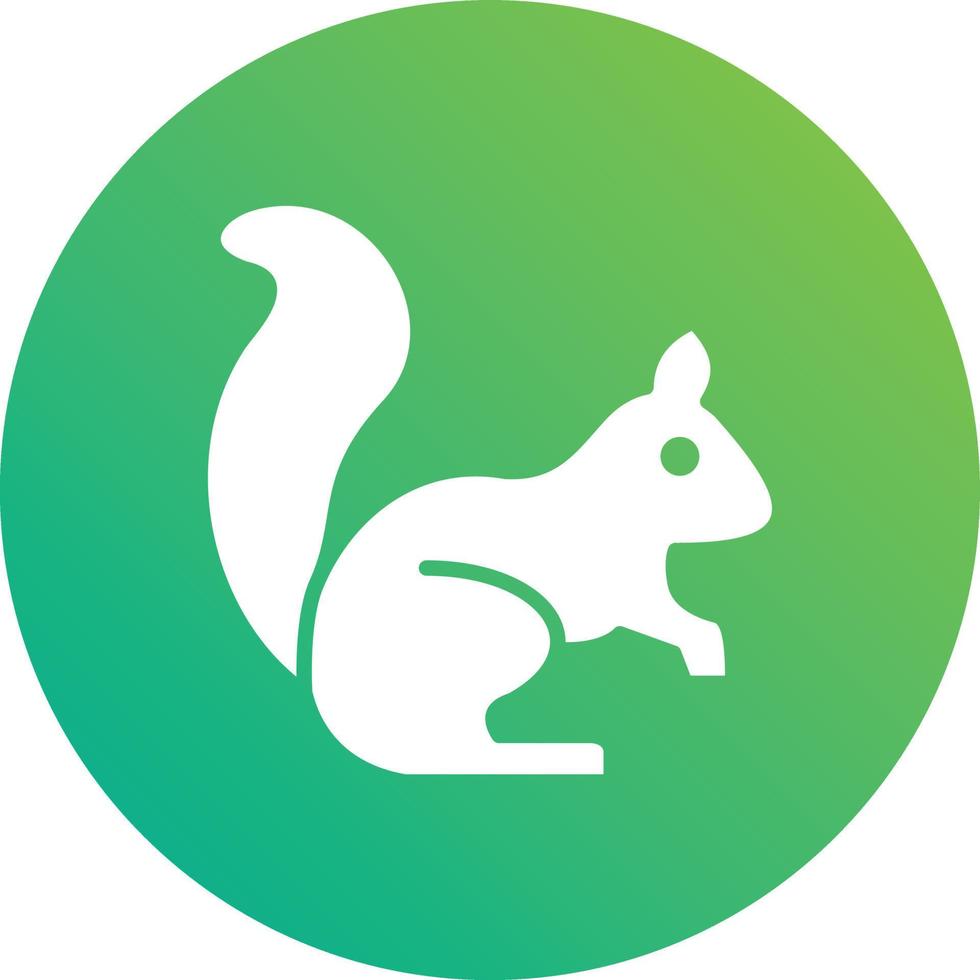 ilustração de design de ícone de vetor de esquilo