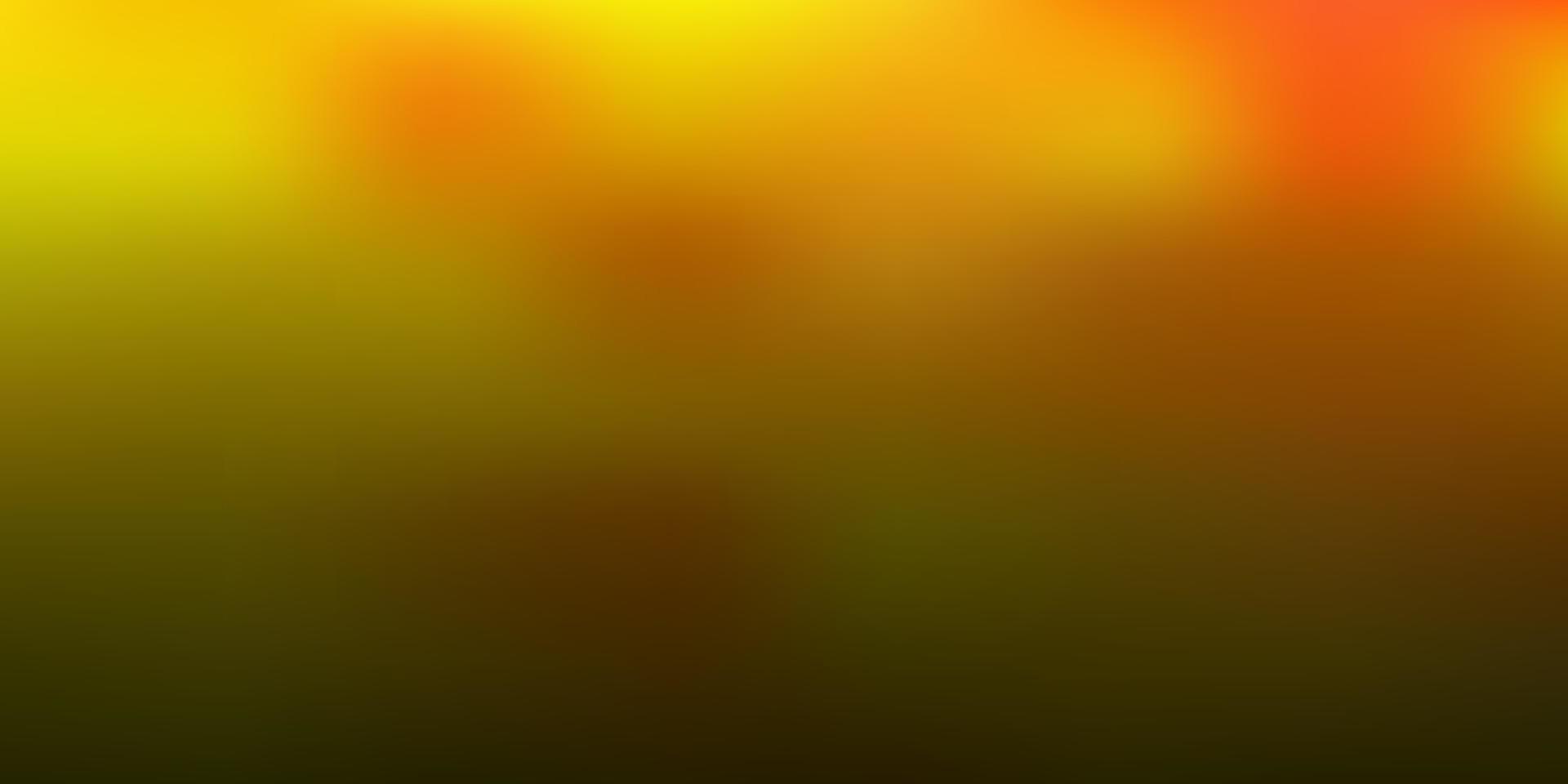 pano de fundo desfocado vector verde e amarelo claro.