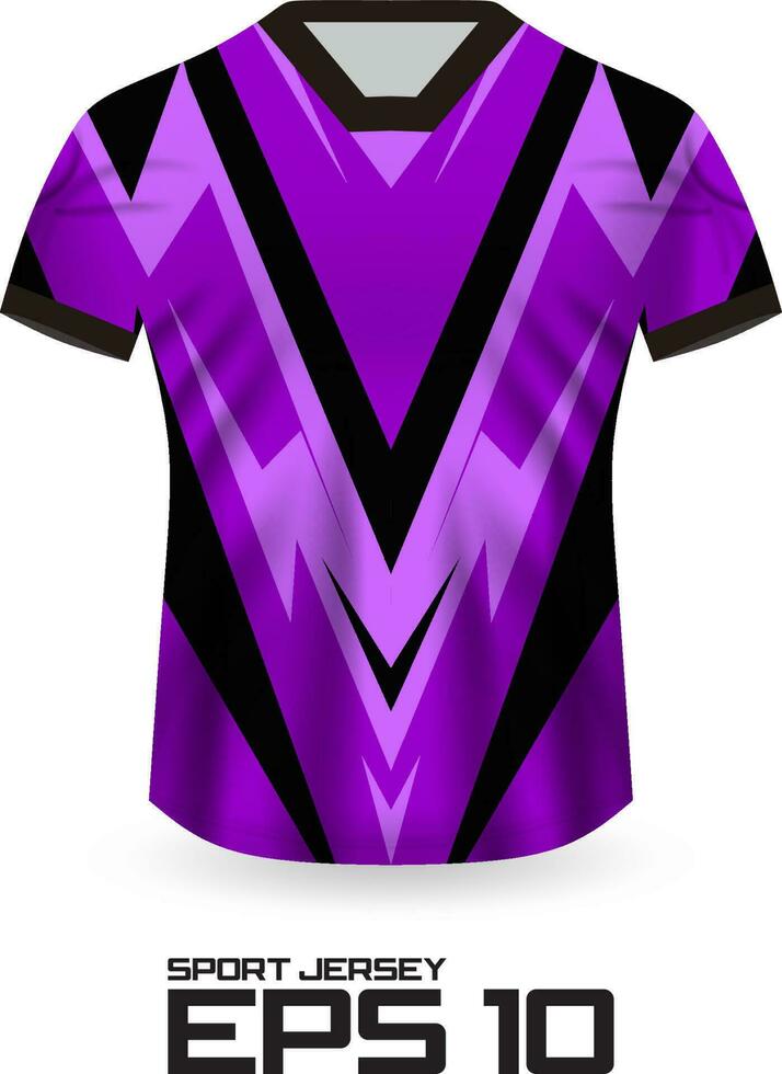 conceito de design de camisa de corrida para uniforme de equipe esportiva vetor