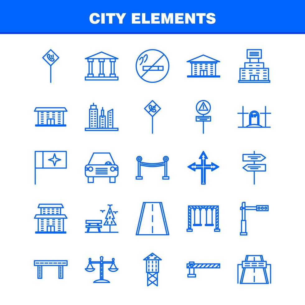 ícones de linha de elementos da cidade definidos para infográficos kit uxui móvel e design de impressão incluem som de alto-falante mudo mídia de som de alto-falante mudo eps 10 vector