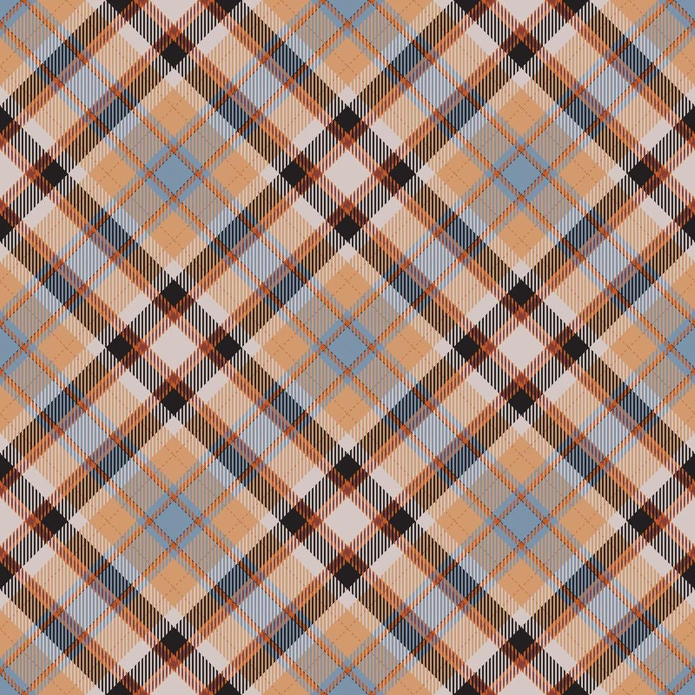 tartan escócia sem costura padrão xadrez vetor. tecido de fundo retrô. textura geométrica quadrada de cor de seleção vintage. vetor