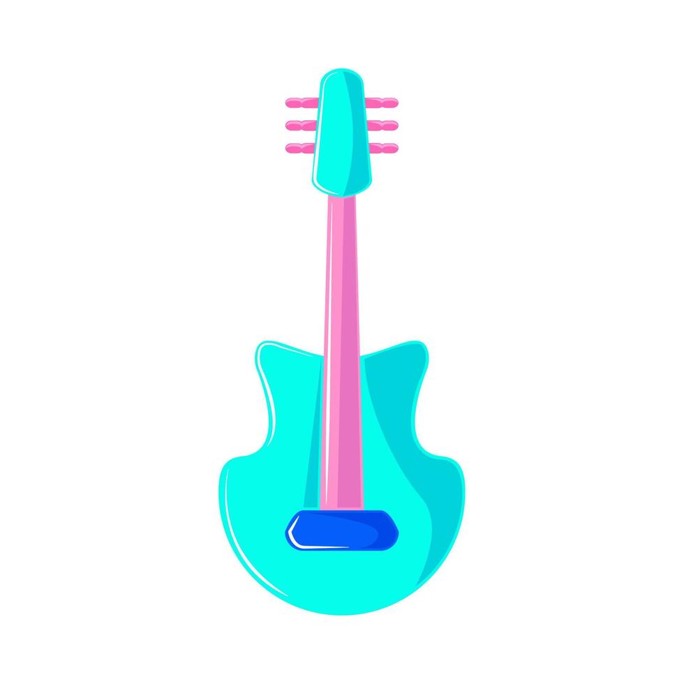 instrumento musical de guitarra elétrica vetor