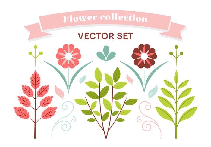 Flor livre Primavera Elements Vector