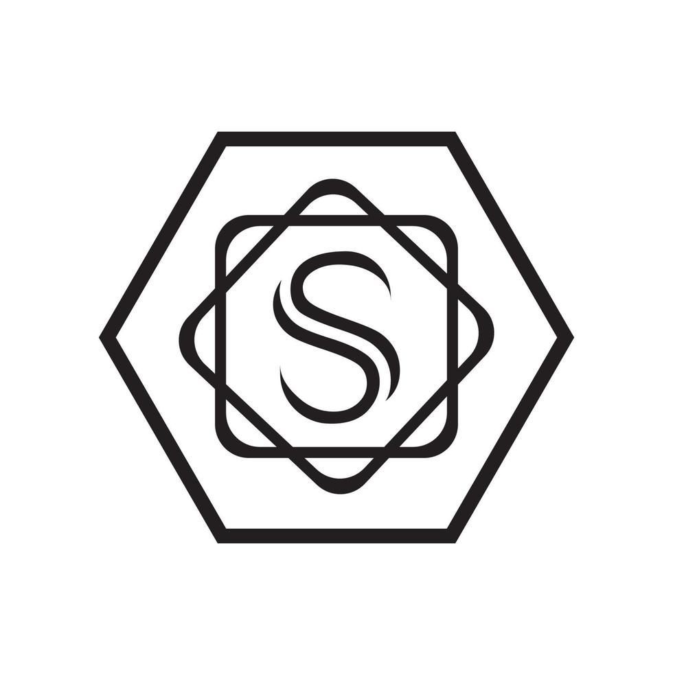 modelo de design de logotipo de vetor de unidade abstrata corporativa de negócios da carta