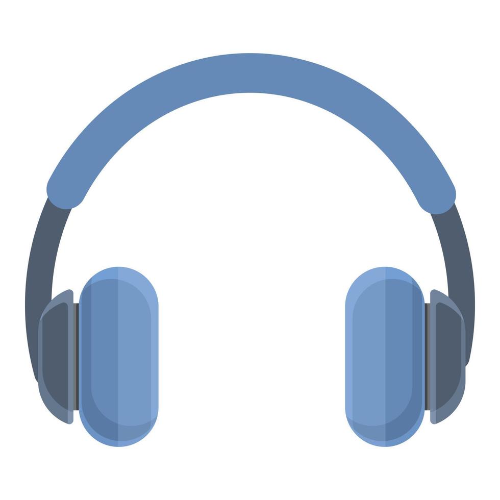 ícone de fone de ouvido acessório, estilo cartoon vetor