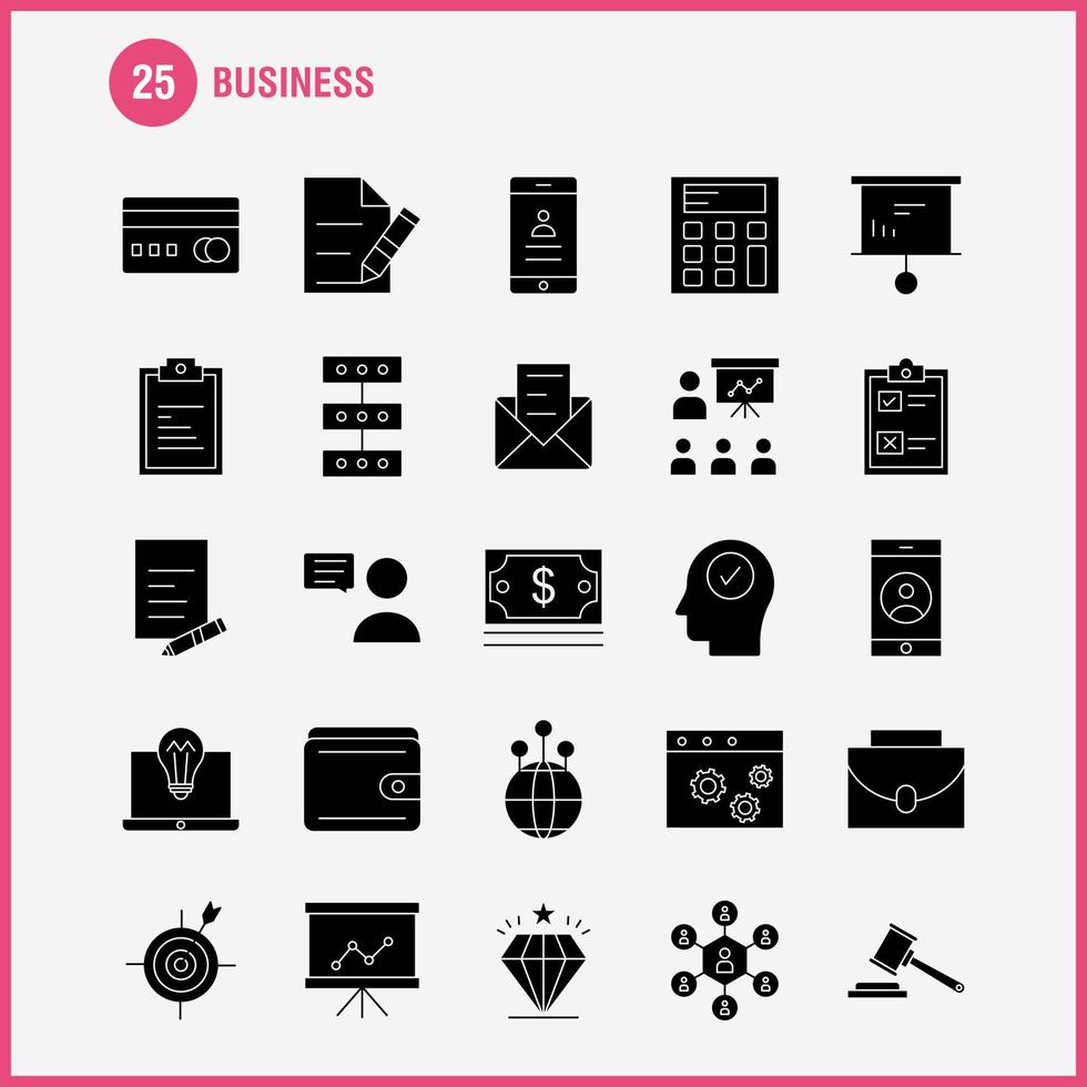ícone de glifo sólido de negócios para impressão na web e kit uxui móvel, como dinheiro em dólar de negócios, comprar vetor de pacote de pictograma de mensagem de areia de bate-papo comercial
