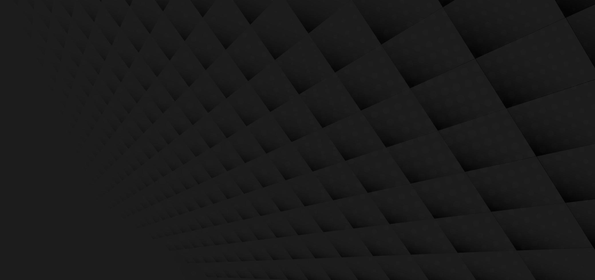 padrão quadrado preto geométrico abstrato vetor