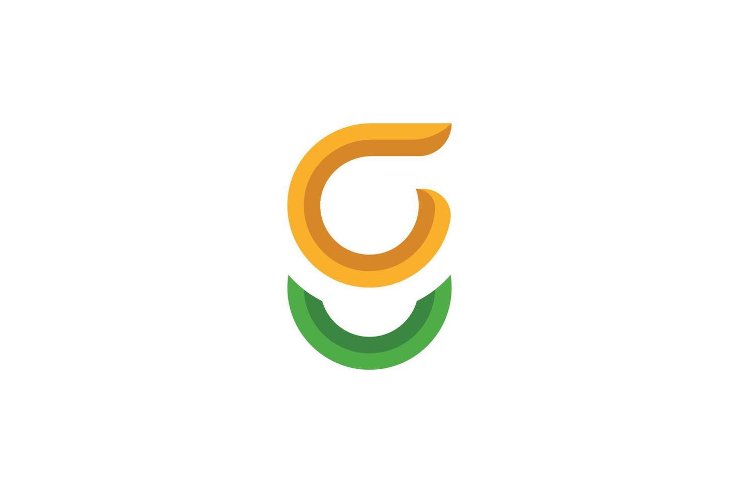 logotipo criativo da letra g vetor