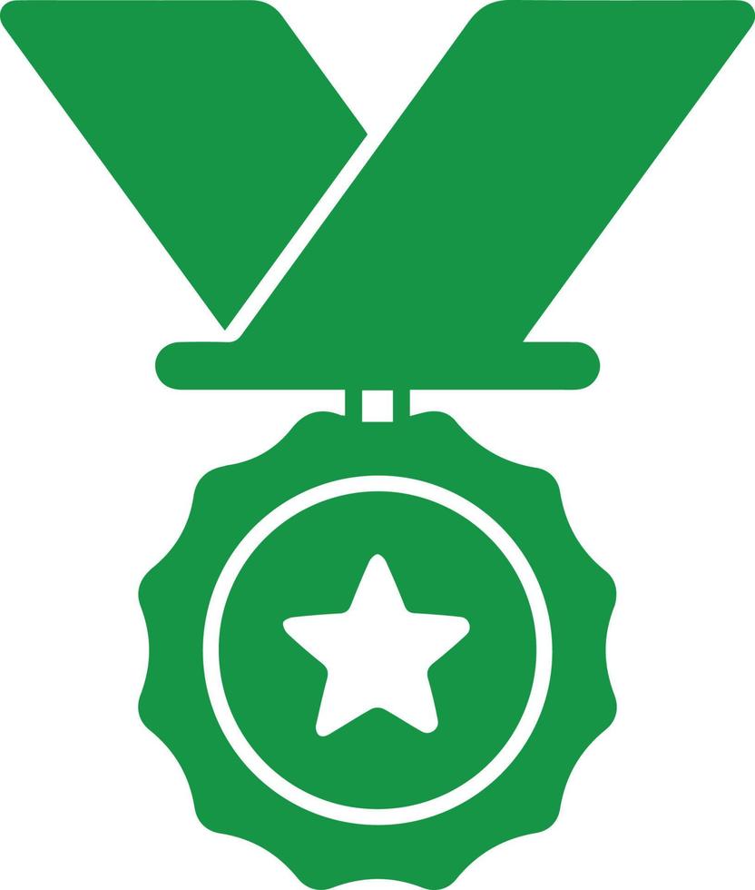 ícone de marca correta de distintivo verde. ícone verde aprovado. ícone de medalha certificada. símbolo de verificação de aprovação vetor