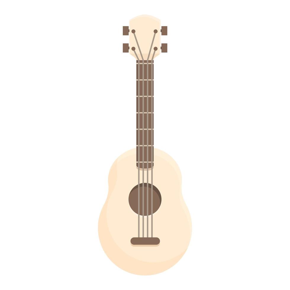 vetor de desenho de ícone de ukulele latino. arte acústica