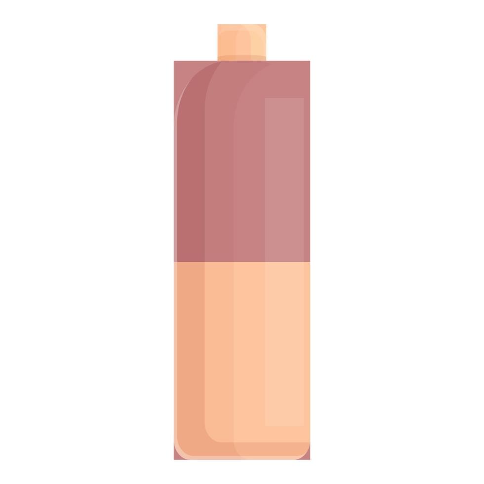 vetor de desenhos animados de ícone de garrafa de xampu. frasco cosmético