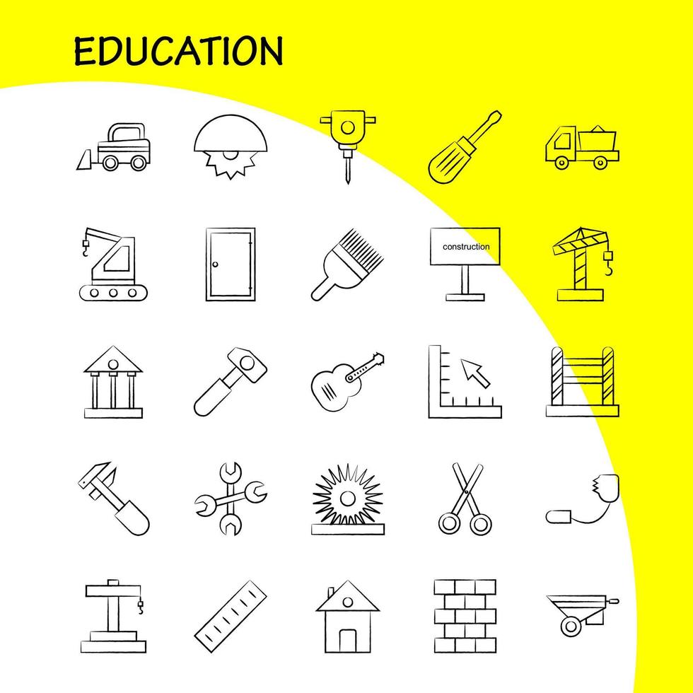 ícones desenhados à mão da moda definidos para infográficos kit uxui móvel e design de impressão incluem saia vestido superior senhoras pente barbeiro corte de cabelo coleção infográfico moderno logotipo e pictograma ve vetor