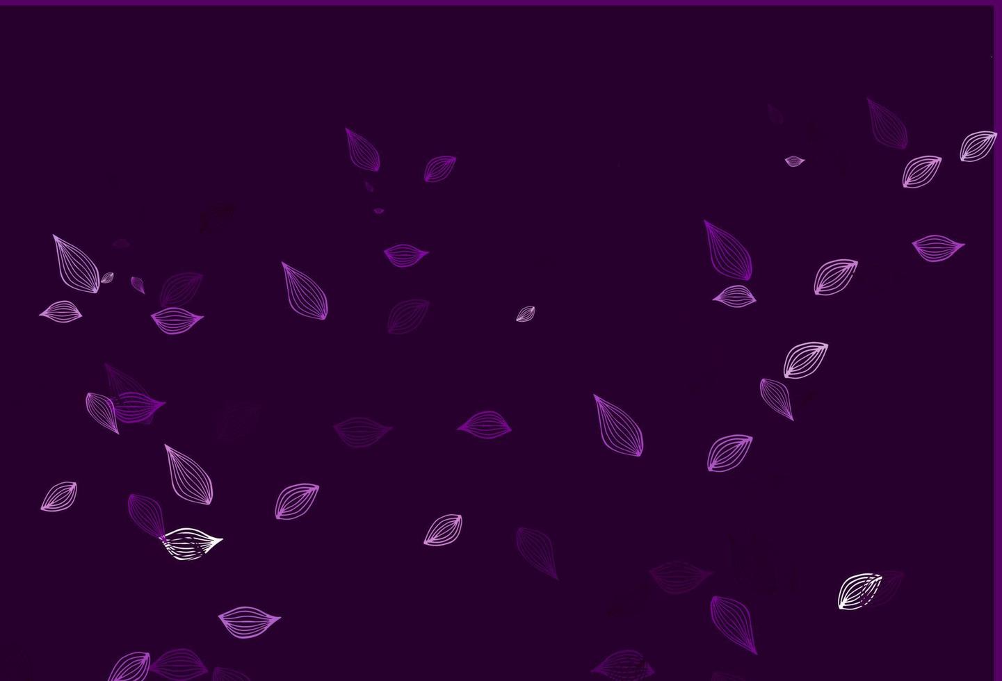 pano de fundo de esboço de vetor roxo claro.