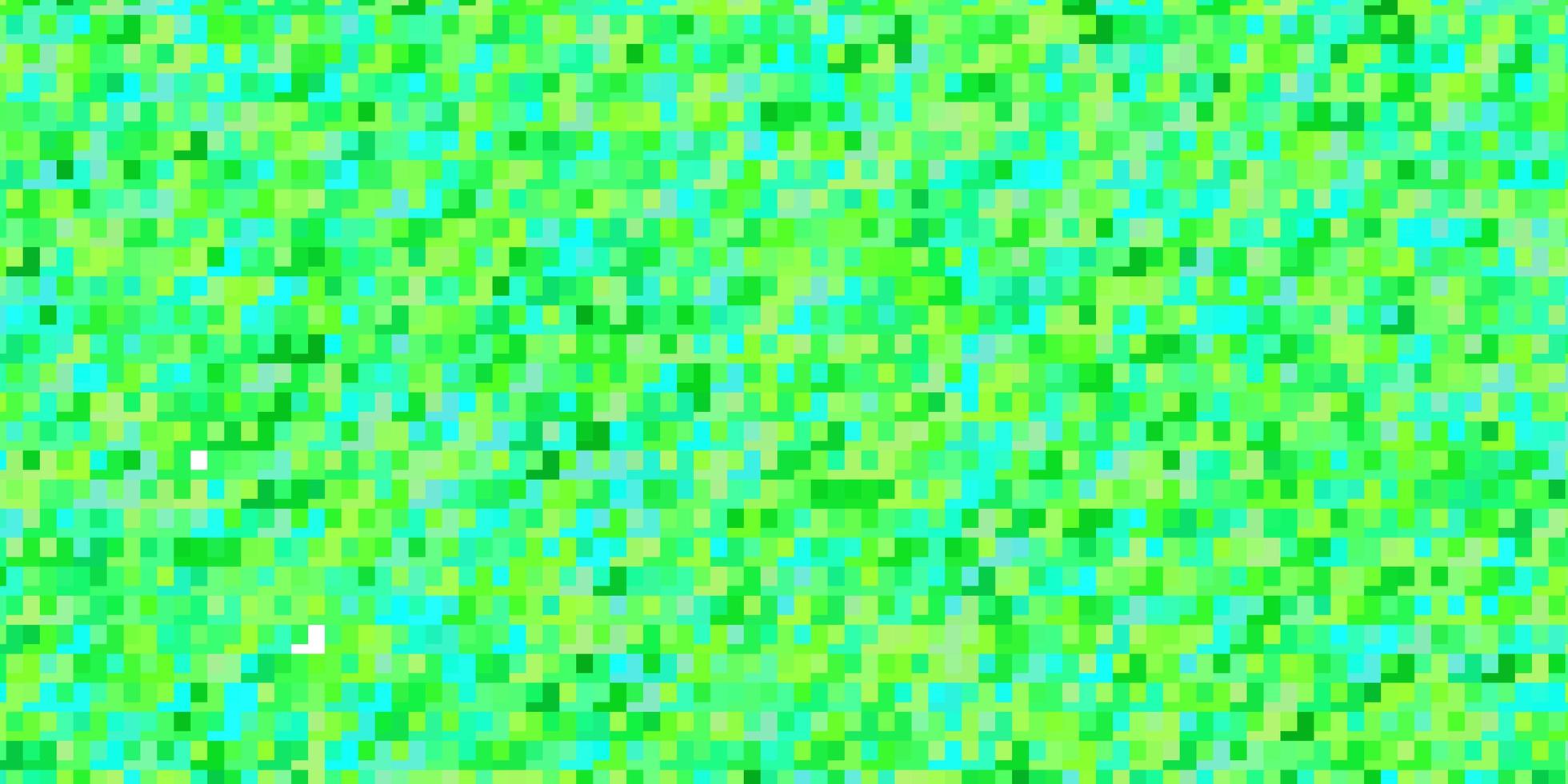 padrão azul e verde em estilo quadrado. vetor