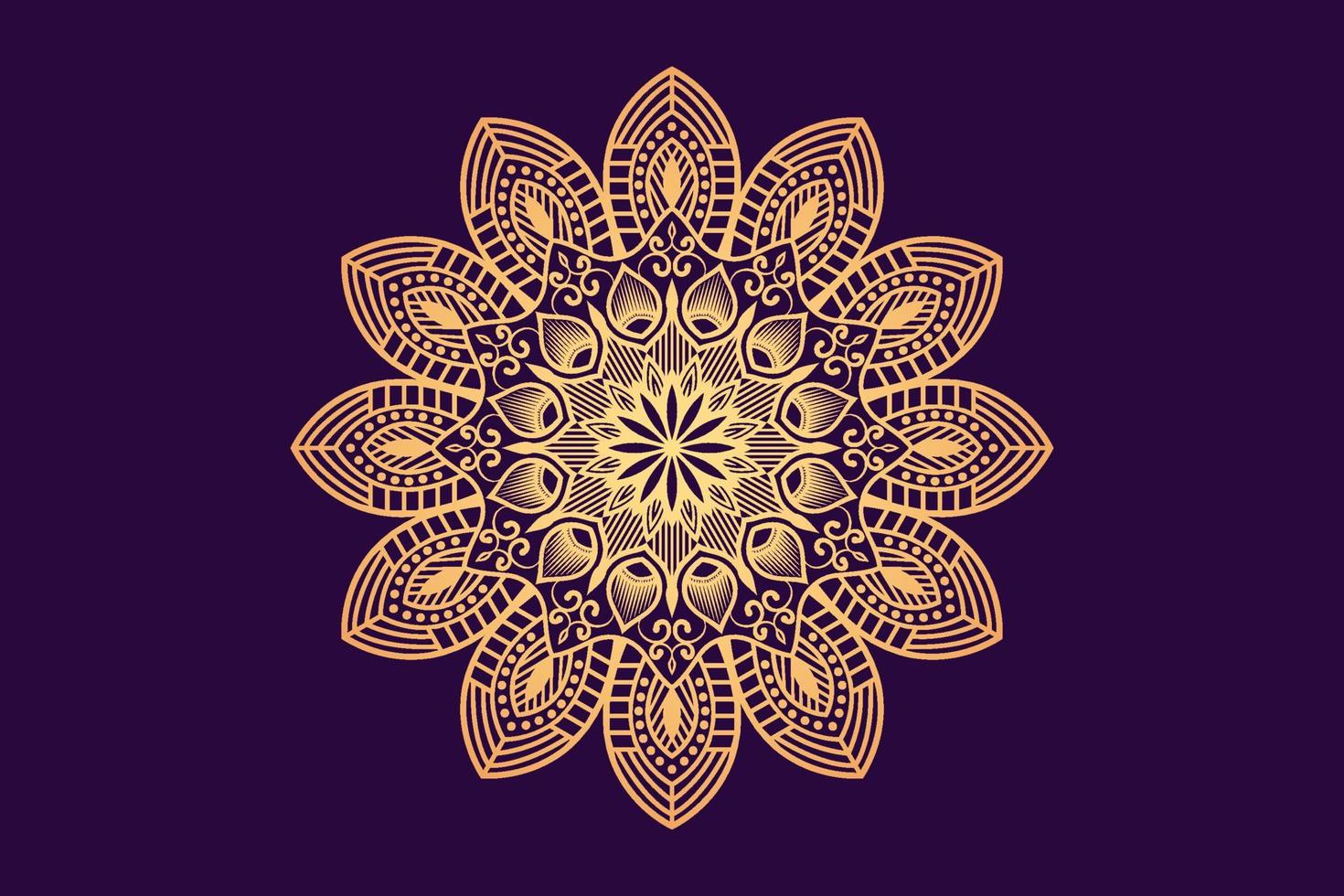 design de fundo de mandala grátis vetor