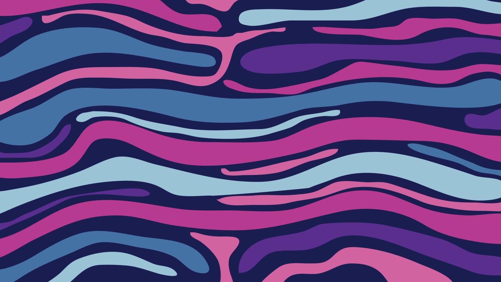 padrão de motivo de zebra abstrato em vetor de fundo azul roxo e rosa eps10