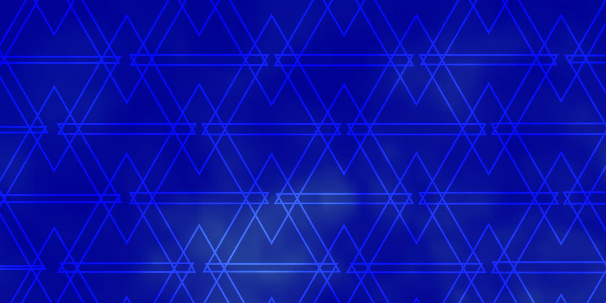 textura azul com linhas, triângulos. vetor