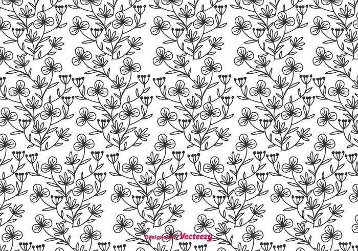 Pattern Garden Vector