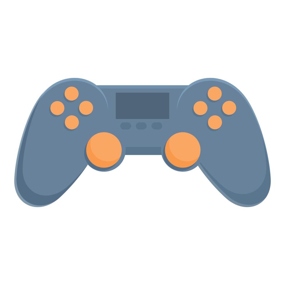 vetor de desenho de ícone de joystick de jogador online. jogador de esporte