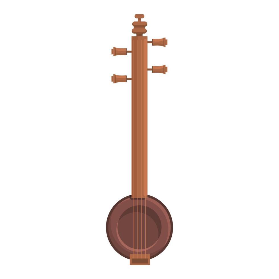 vetor de desenhos animados do ícone do instrumento musical armênia. bandeira sevan